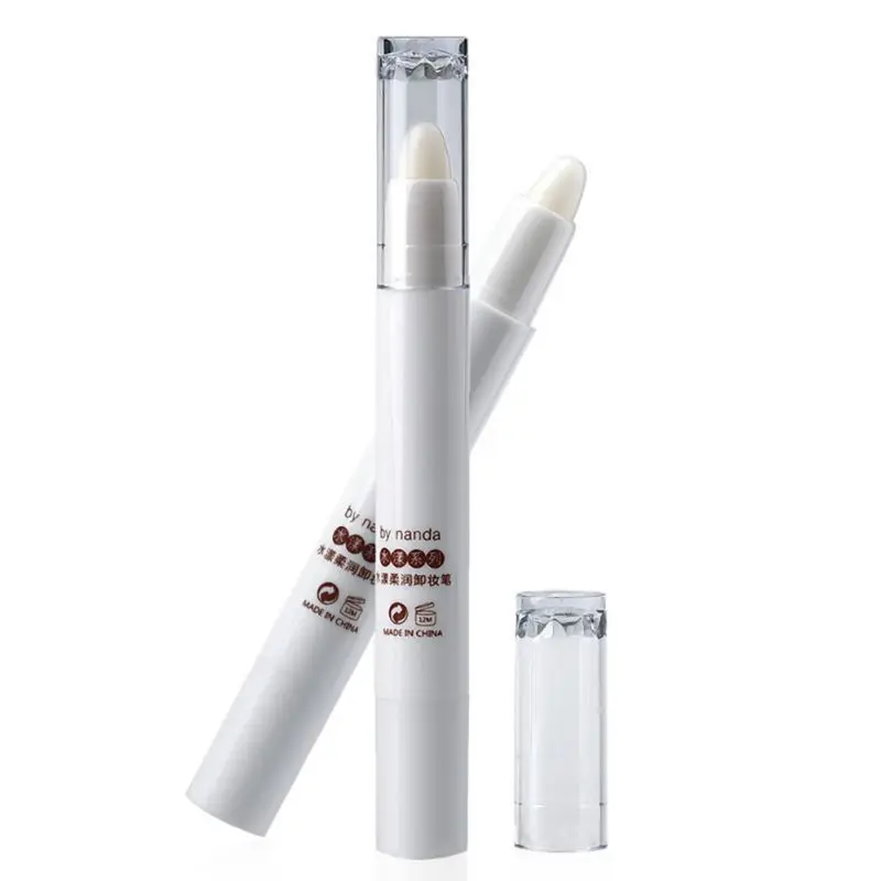 Удобное средство для снятия макияжа с ручкой для губ Макияж глаз коррекции косметика, макияж ручка крем WD3