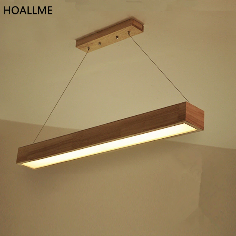 Long Size Rectangle Pendant Light Droplight Fixtures Fitting Light