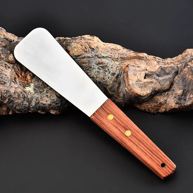 Baking Tools For Cakes multi-function Stainless Steel Ice Cream Shovel Wooden Handle Cream Flour Shovel Cake Shovel Tool Baking Tools For Cakes multi-function Stainless Steel Ice Cream Shovel Wooden Handle Cream Flour Shovel Cake Shovel Tool
