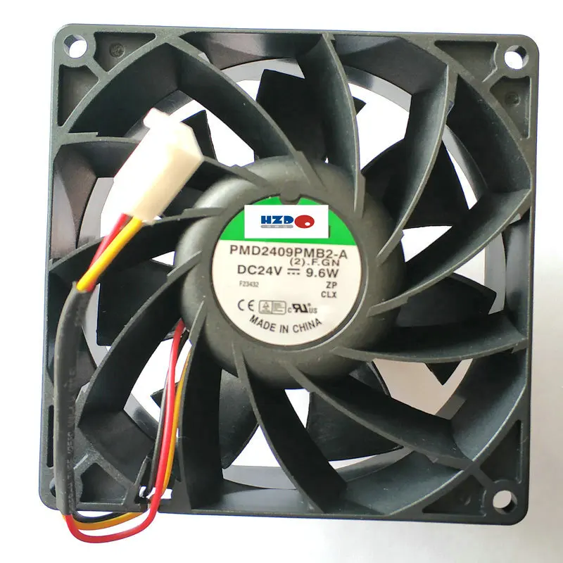 Инверторный охлаждающий вентилятор hzdo PMD2409PMB2 A (2).F.GN 92*92*38 мм 24 В постоянного тока 9