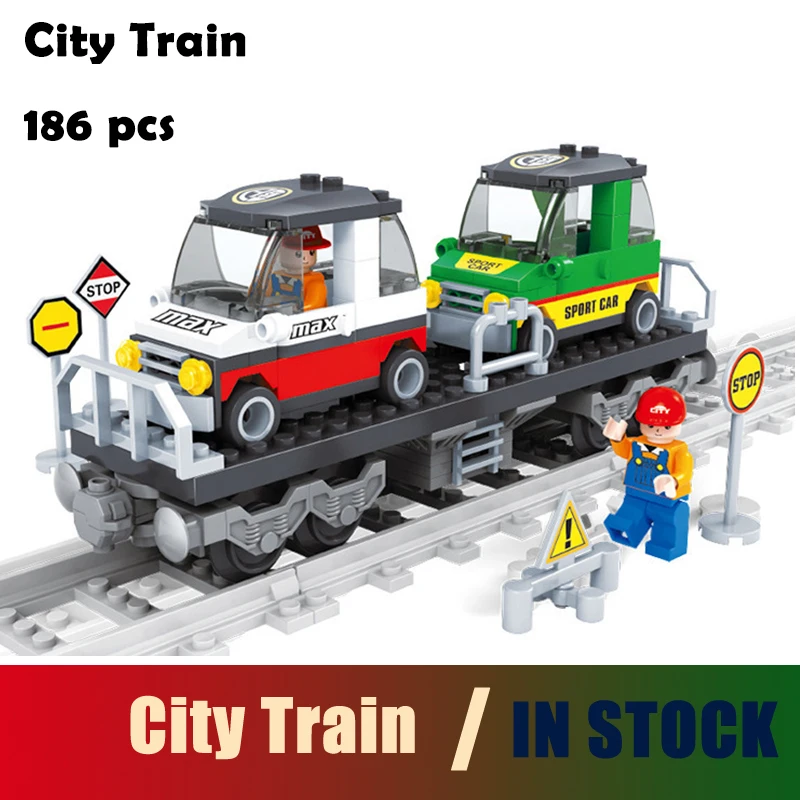 Compatible with Lego city Ausini building blocks set train 400 3D Brick Educational model & building toys hobbies for children Compatible with Lego city Ausini building blocks set train 400 3D Brick Educational model & building toys hobbies for children