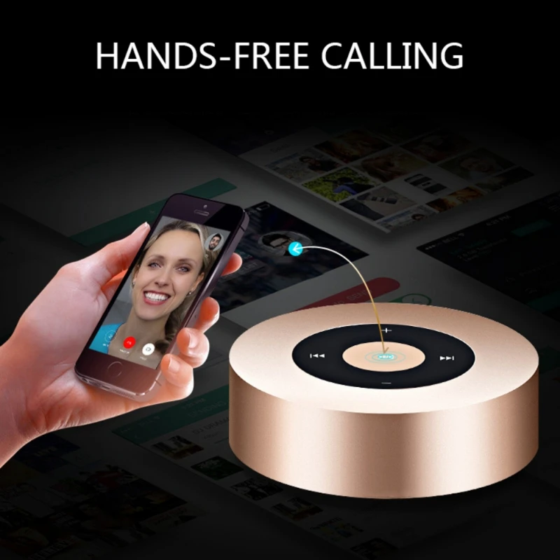 

Mini Bluetooth Outdoor Loud Speaker Wireless Portable Stereo Voice Broadcast Mobile Phone Amplifier Card Speaker