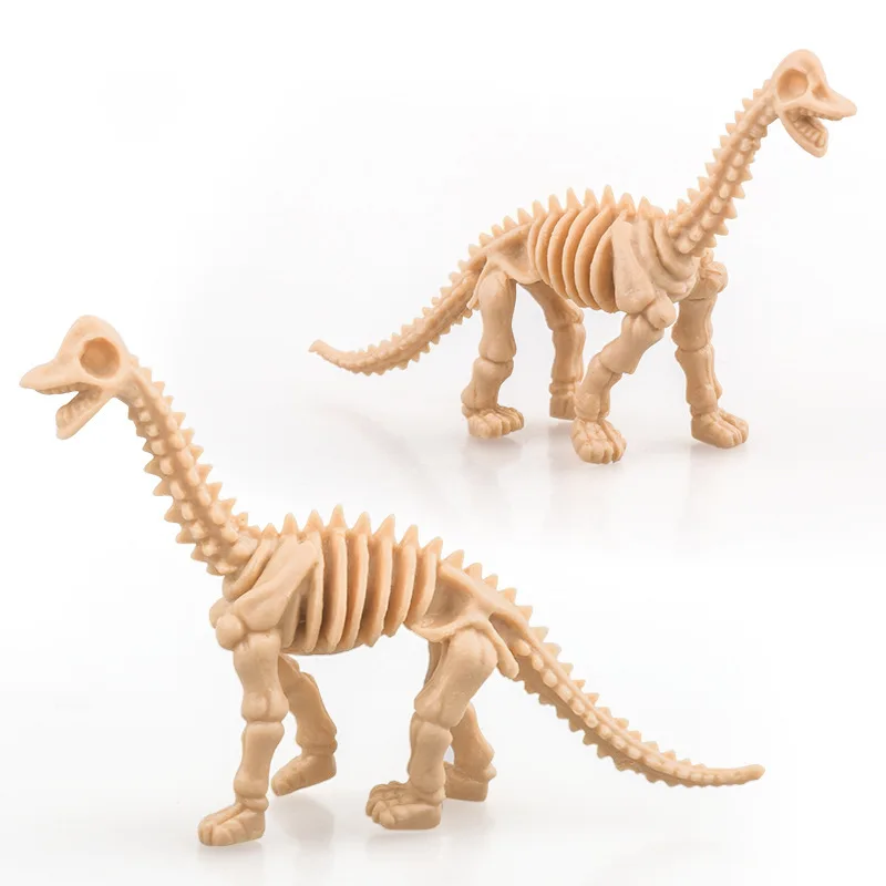 6 шт., имитация скелеты динозавров, миниатюрная модель динозавра, тираннозавр, фигурки Рекс, Детская развивающая игрушка, кукольный домик, Декор