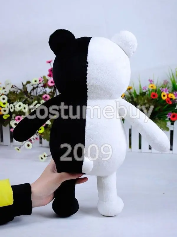 25 см 35 Супер Dangan Ronpa Danganronpa 2 Monokuma Monobear Monomi Черный Белый Медведь Мультфильм