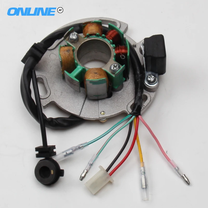 150 куб. См. Набор намагниченных катушек для ротора Lifan LF150 См.|lifan 150cc|motor lifanstator and rotor
