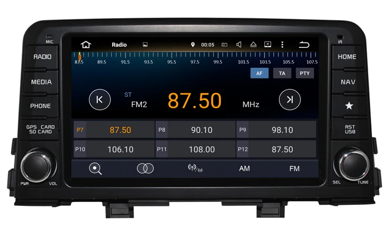 Top 2din 8" Android Car DVD GPS player FOR KIA MORNING PICANTO 2017 Radio RDS Bluetooth 1024*600 Mirror Link Wifi Map DVR SD USB 4
