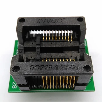 

SOP20 SOIC 20 SO20 to DIP20 Programming Socket Pitch 1.27m IC Body Width 7.5mm 300mil Flash Test Socket Adapter