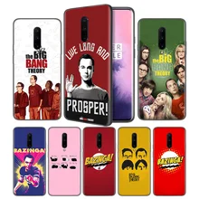 The Big Bang Theory Pattern Soft Black Silicone Case Cover for OnePlus 6 6T 7 Pro 5G Ultra-thin TPU Phone Back Protective