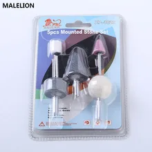 Electric Rotary Grinding Wheel Head Inlaid Abrasive Stone Wheel Tool For Grinding And Polishing Engraving Drilling Accessories abrasive mounted stone points electric grinding accessories polishing head wheel tool for dremel rotary power tools