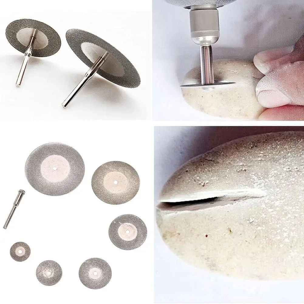 Мини ДРЕЛЬ Dremel вращающийся инструмент 16/20/25/30/40/50 мм алмазный режущий диск