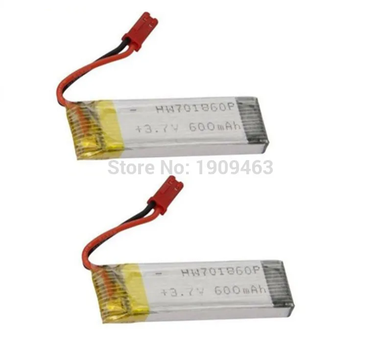 

2PCS UDI U817A U818A V959 V929 V222 S032 H07N H07NC H07NL GRC Quadricopter Spare Parts Battery (3.7V 600mAh) Free Shipping