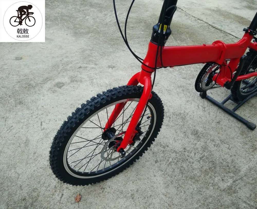 Perfect Kalosse   14/18/20 speed bicycle tire   Children  mountain bicycle  V/hydraulic brakes 20 inch  Folding  mountain bike 3