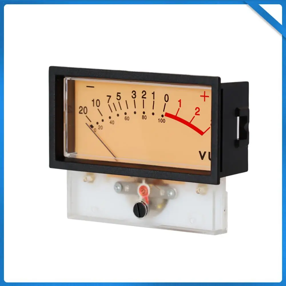 

Dropshipping High-precision VU Ammeter DB Meter Power Discharge Flat Meter Mixer Power Meter With Backlight TN-73