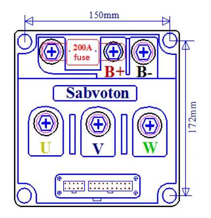 SSC controller 186mmx165mmx70mm