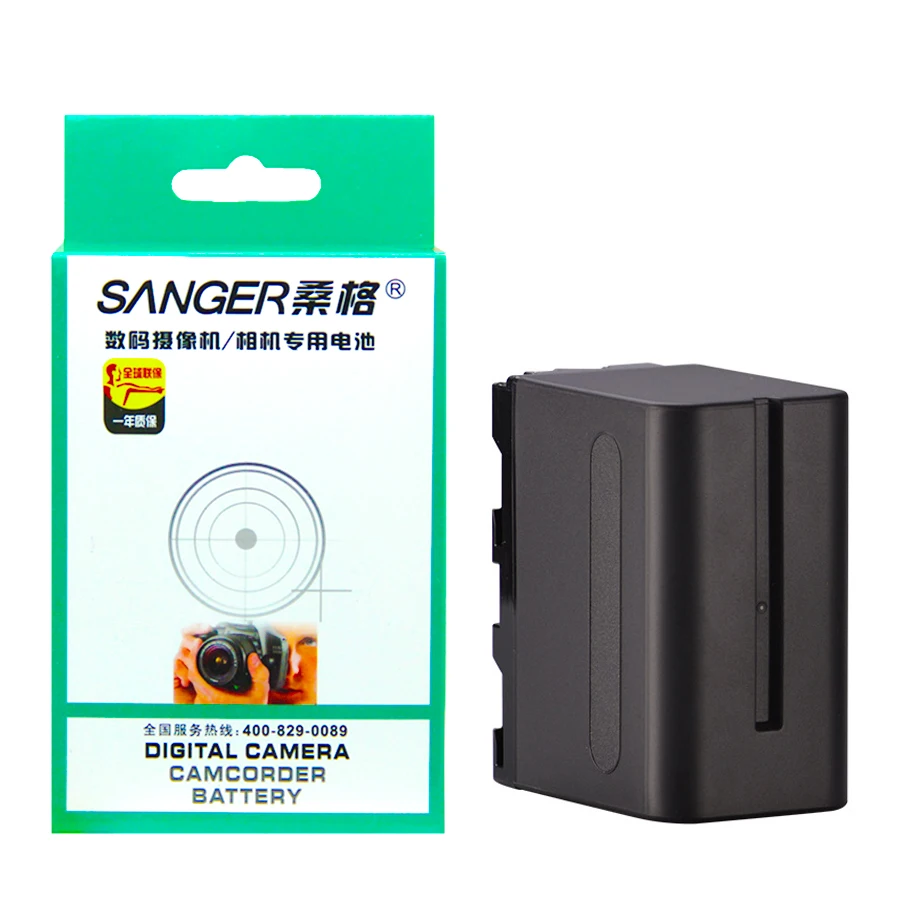 Сэнгер NP-F960 NP-F970 цифровой Камера Батарея Перезаряжаемые запасная батарея для sony CCD-RV100 CCD-TRV58 DCR-TRV110K Z1