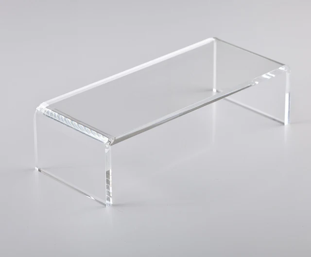 Table Top Retail Display Riser Clear Acrylic U Standin Jewelry