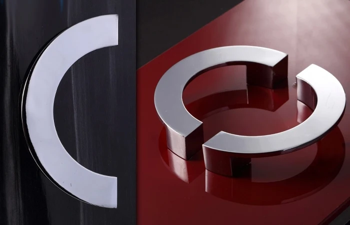 Пара высококачественных полукруглых ящиков 96 мм серебристый ящик для комода zamak