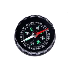 Удобная и практичная Кнопка Мини Компас Карманный жидкое масло заполнены Открытый Туризм Кемпинг