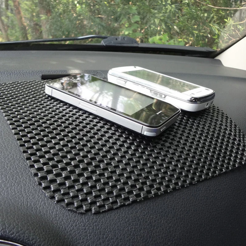 Portable Car Dashboard Anti Slip Sticky Mat for Phone GPS Glasses Cards