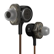 I-INTO i8 HIFI Stereo Dynamic Earphone 3 Unit Drive HI FI Bass Earbuds Pop Rock DJ Muisc Headset Phone PC MP3 Earphones 3.5mm