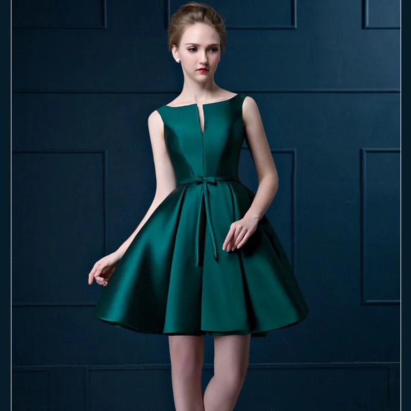 Sexy Elegant Short Party Dresses Women Mini Evening Cocktail Gowns