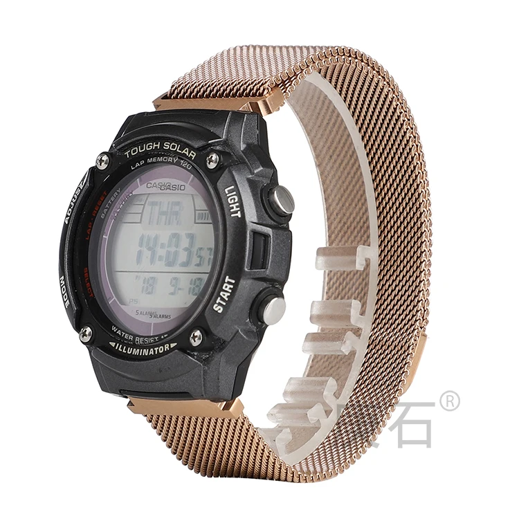 casio milanese band