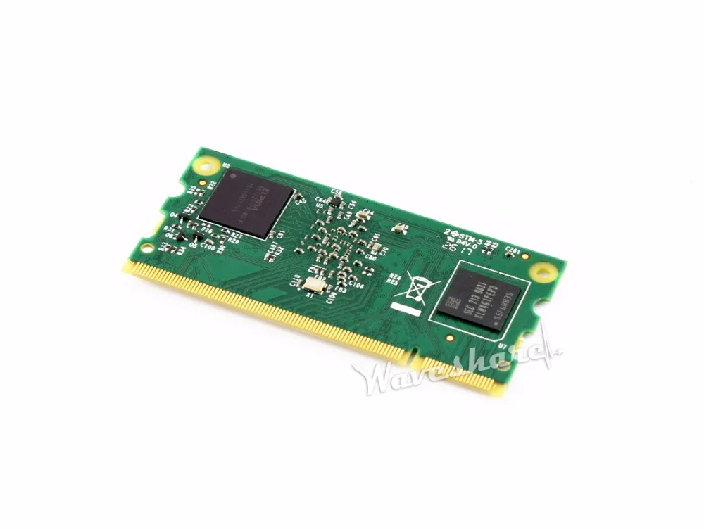 Waveshare Raspberry Pi Compute Module 3 RPi CM3 mini PC 64-bit 1.2GHz quad-core ARM Cortex-A53 proc