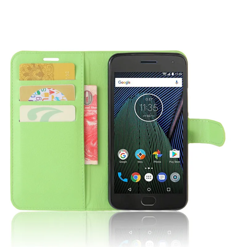 For Motorola Moto G5 Plus Case Wallet PU Leather Back Cover Phone Case For Motorola G5 Plus XT1670 XT1675 Case Flip Bag Skin (28)
