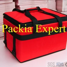 45*35*30 см с фанерной поддержка, индивидуальный логотип(два цвета) пиццы термоизоляционный пакет пиццы пакет для доставки еды вынос еды