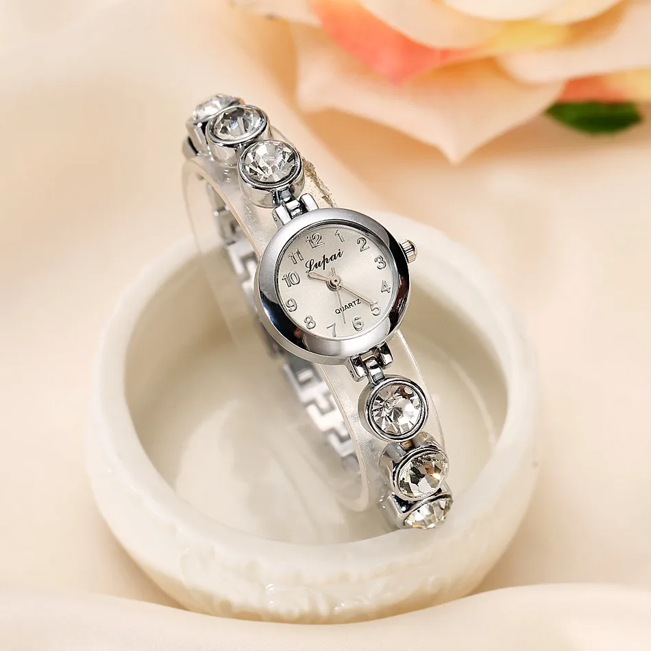 Женские часы, ремешок из бисера, кварцевые часы-браслет Montres Femme dames horloge relojes de mujer reloj dama, Марка orologi Donna