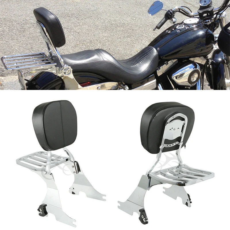 Багажная стойка для спинки мотоцикла Harley Sportster XL Iron 883 XL1200 48 Forty Eight XL1200X Super Low 2004-2017 |