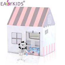 Kids Toy Tent Teepee Princess Prince Castle Tipi Game Tent Girls Play House Lodge Balls Cottages Indoor Outdoor Camp Tipi Gifts