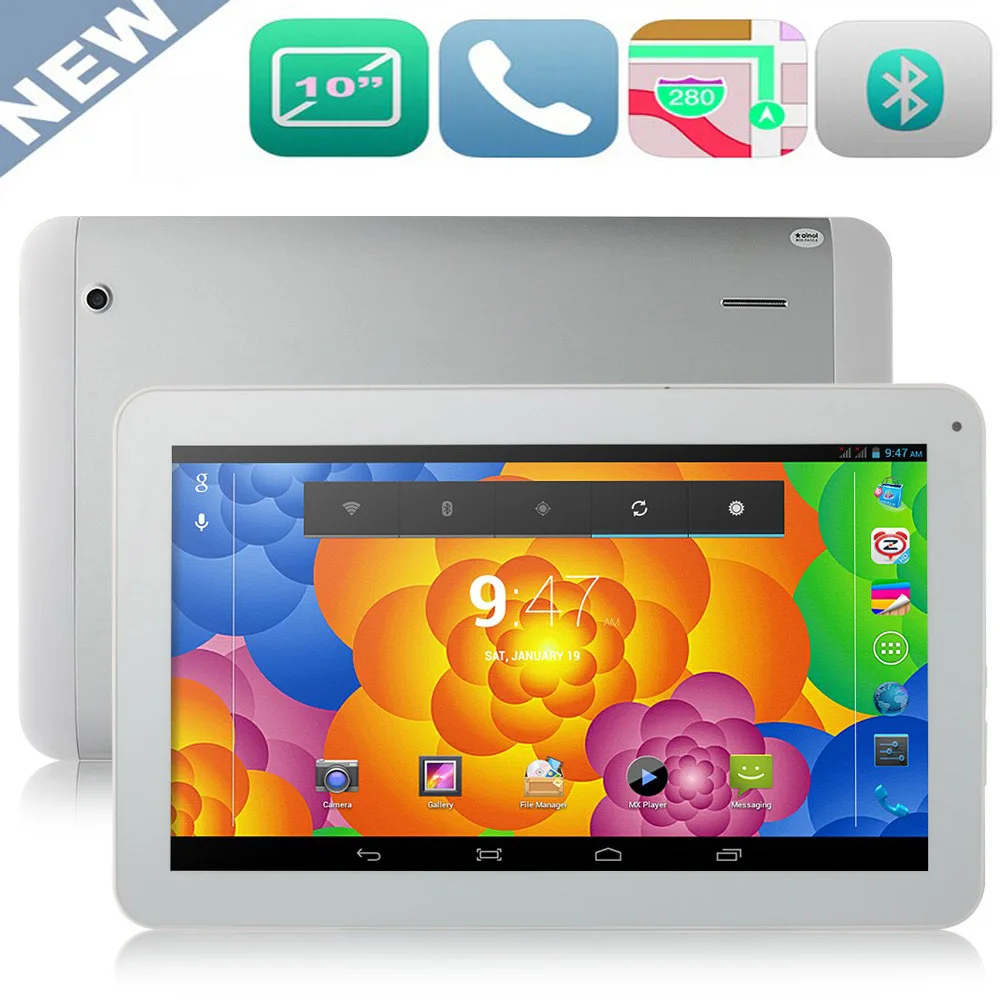 

Free shipping 10 inch Cortex-A9 1024*800 built-in 3G WIFI GPS WCDMA Blutooth 3G QUAD Core Tablet PC IPS Screen