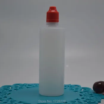 

120ml Bottle Plastic Dropper Bottle 120ml Empty Plastic Bottle with Tamper Evident Childproof Cap And Needle Tip
