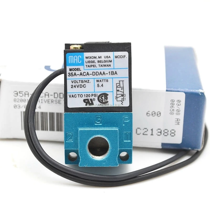 MAC 3 Port font b Electronic b font Boost Control Solenoid Valve DC24V 5 4W 35A