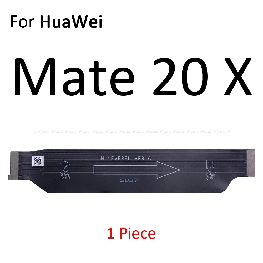 Новинка, материнская плата с гибким кабелем для HuaWei mate 20X10 9 Pro Lite P Smart Plus - Цвет: For Mate 20 X