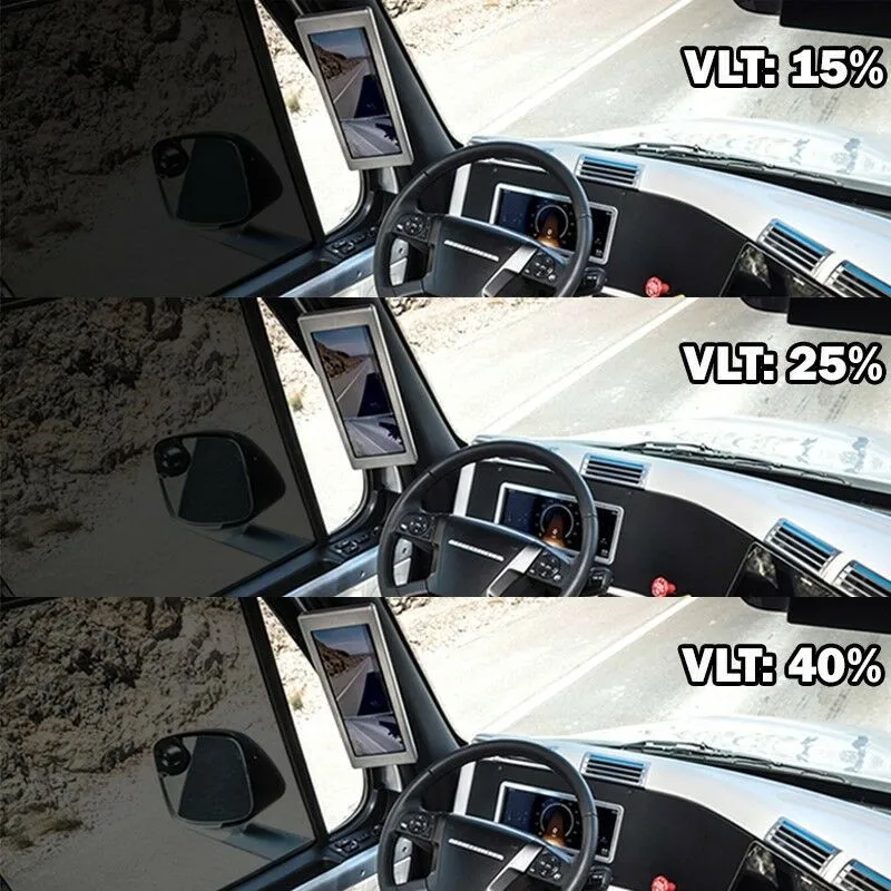 Окно цветной рулон Защитная пленка для передних и задних 5% 15% 25% 35% 50% VLT 2" 10 футов ноги дома Коммерческая офисные Авто Смарт плёнки на окна