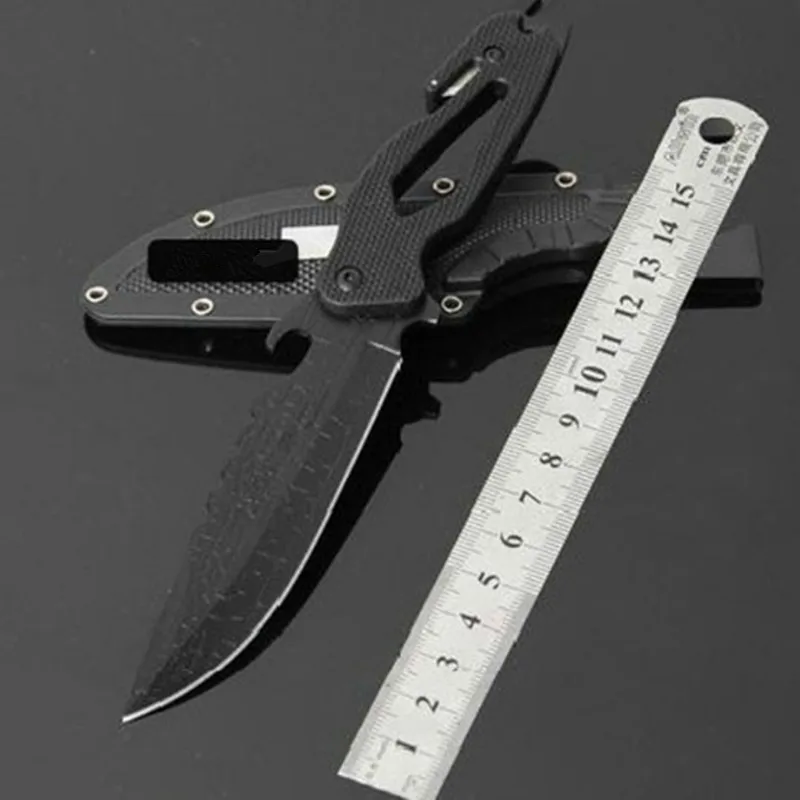 The United States multi-function tactical folding knife straight SR018 with forceps scissors grip | Дом и сад