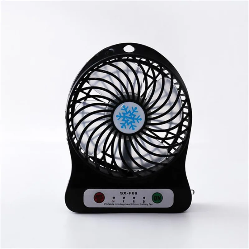 1 шт., портативный персональный мини-вентилятор, регулируемый, 3 скорости, USB, перезаряжаемый вентилятор, для дома, офиса, Настольный охладитель, вентилятор, летний воздушный охладитель