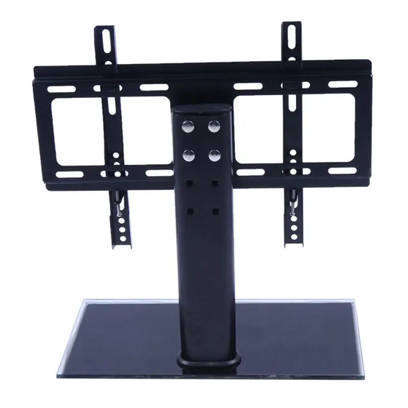 

26"-32" TV Bracket Cantilever Black Glass TV Stand Bracket for LCD LED TV Stand