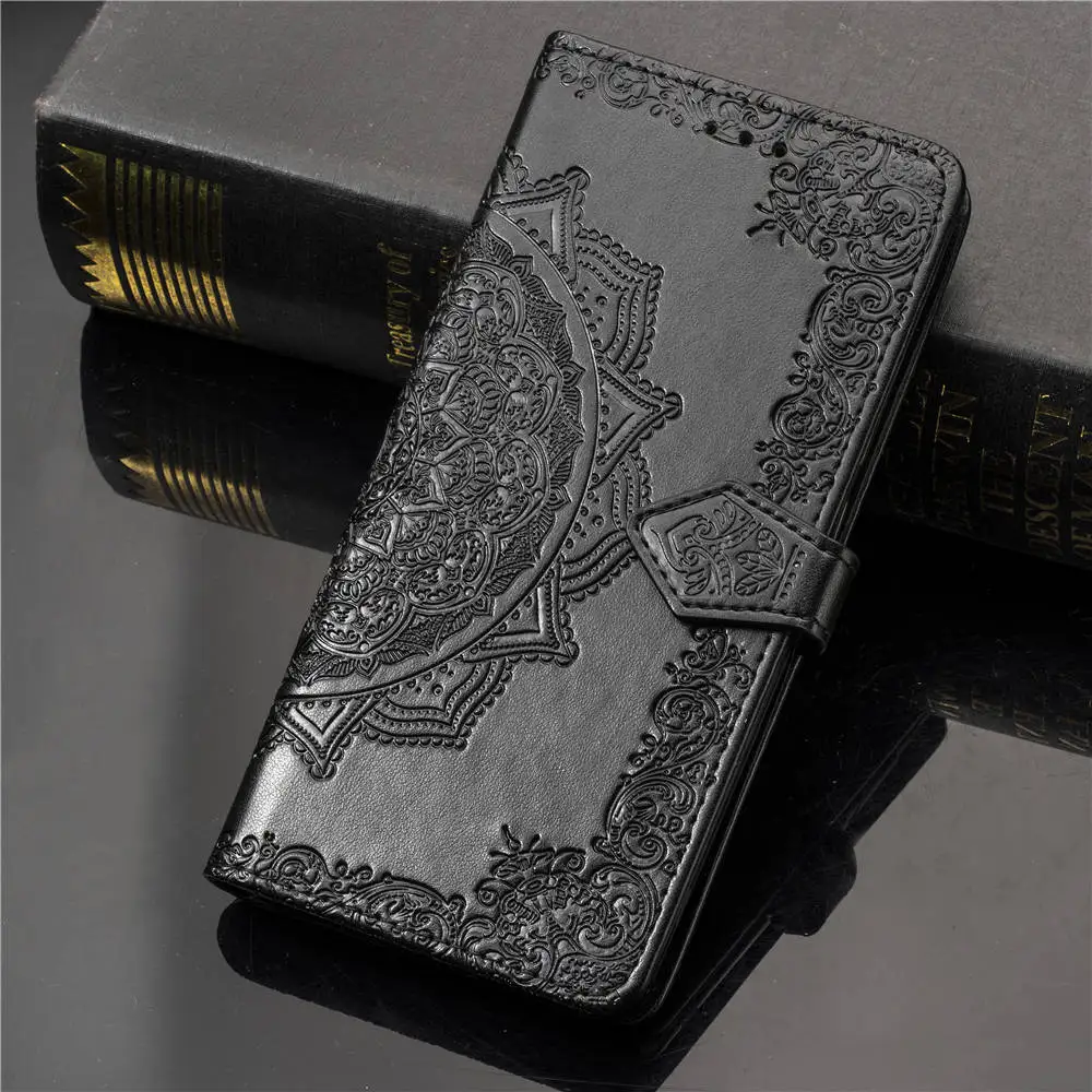 

For Apple iPhone XS Max XR X 6 6s 7 8 Plus 5S SE 5 Flower Leather Card Slot Flip Book Case For iPhone X S Max Wallet Cover Bag