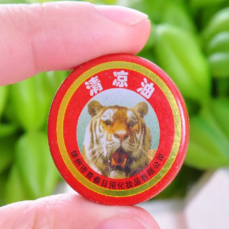 

5PCS Summer Cooling oil Chinese Tiger Balm Red Refresh Oneself Treatment Of Influenza Cold Headache Relax Essential Oil
