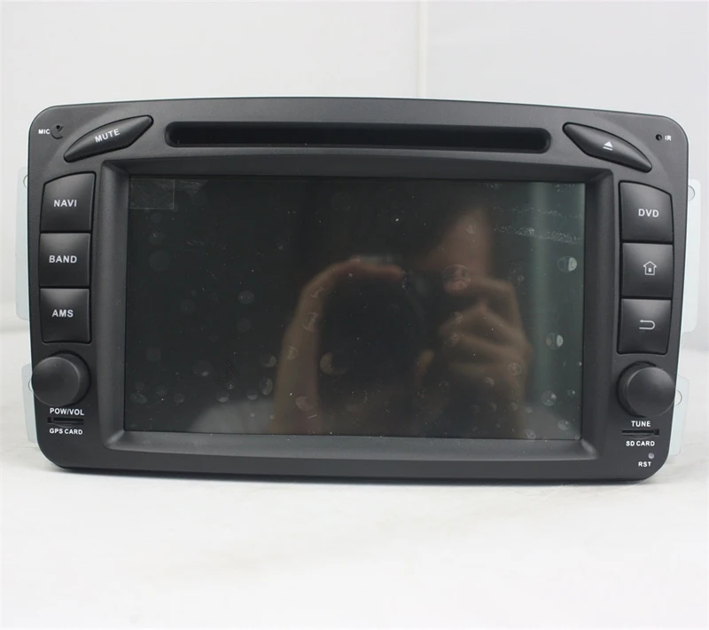 Best HD 1024*600 touch screen android 9.0 car dvd player for Mercedes Benz W209 W203 W163 W463 Viano W639 Vito W168 GPS BT 64G ROM 10