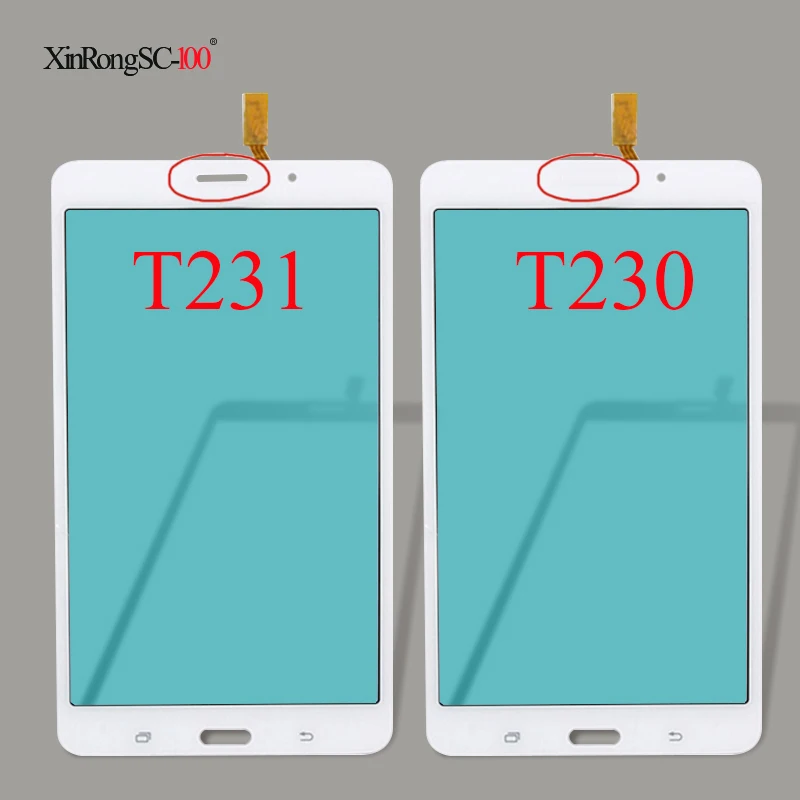 7-дюймовый сенсорный экран для Samsung Galaxy Tab 4 10. 0 T231 SM-T231 T230 дигитайзер сенсорная