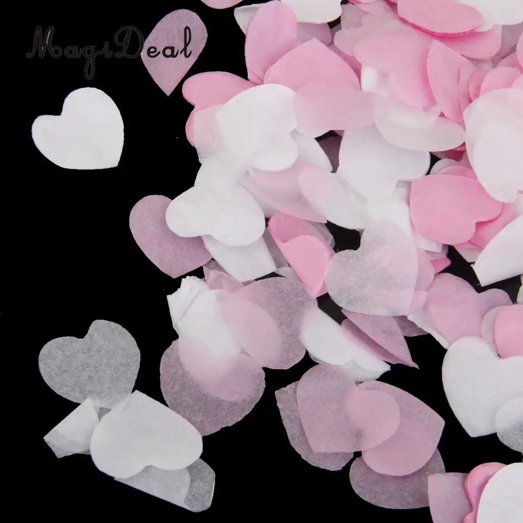 MagiDeal Cute Mini Paper Love Heart Confetti Wedding Engagement Party Decor 15g/Pack for Holiday Party Table Confetti Favors 