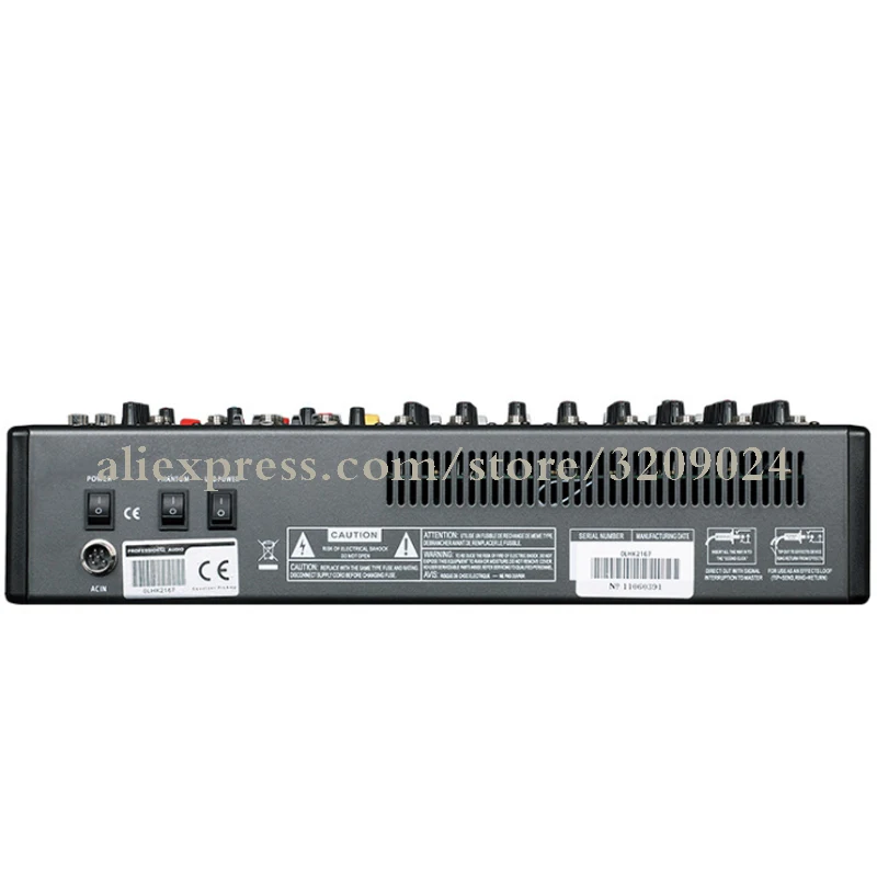 Professional Karaoke Audio Sound Mixer 8 Channel