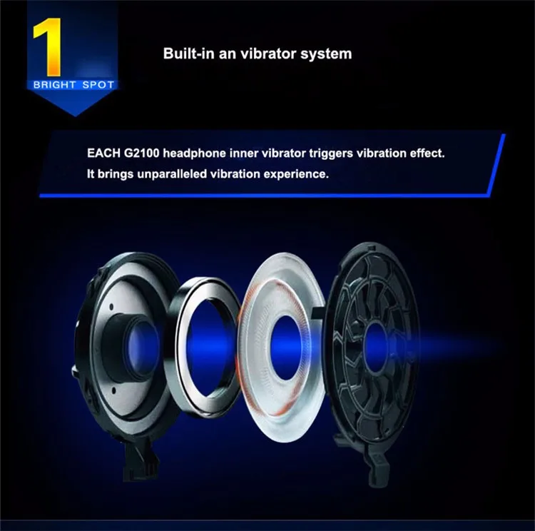 Professional Stereo Hifi Glow Gaming Voice Music Earphones Shake Computer Gamer Headset For PC Game With Microphone (9)