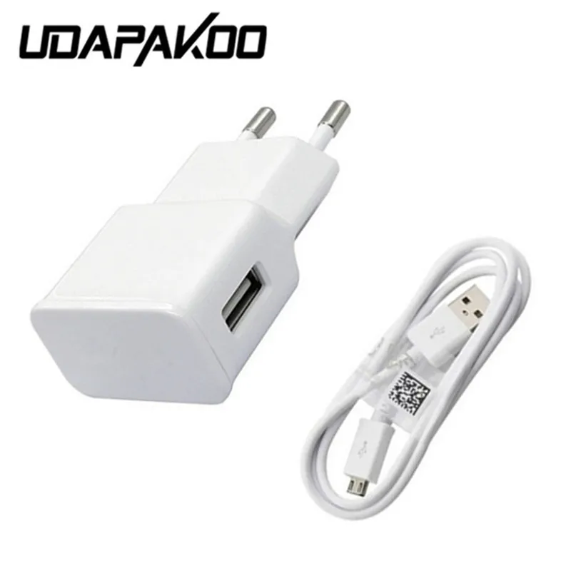 

For Samsung galaxy E5 E7 s4 a6 j6+ j7 Neo Doogee S60 Leagoo M5 M9 HTC M7 M8 Travel Wall USB Charger adapter + 1m Micro USB Cable