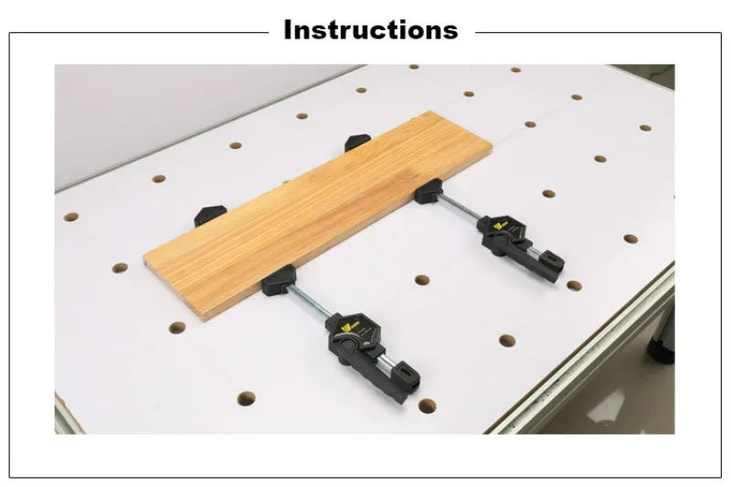 2 шт./компл. дерево рабочий зажим светильник Настольный зажим деревообрабатывающий быстрый зажим вспомогательный инструмент