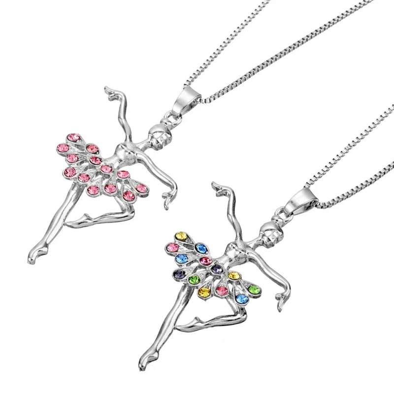 Fashion Cute Crystal Rhinestone Little Girl Dancer Ballet Recital